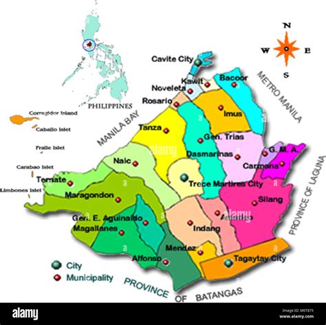 map of cavite city